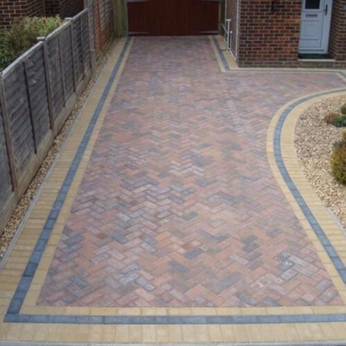 block paved driveway st albans 07