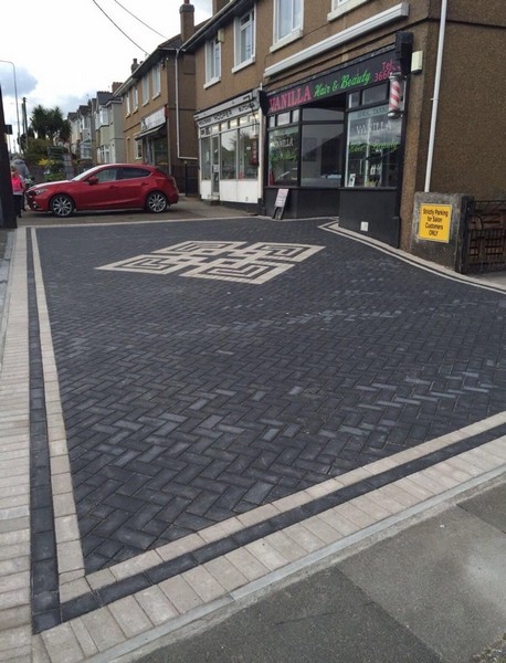 shop front block paving